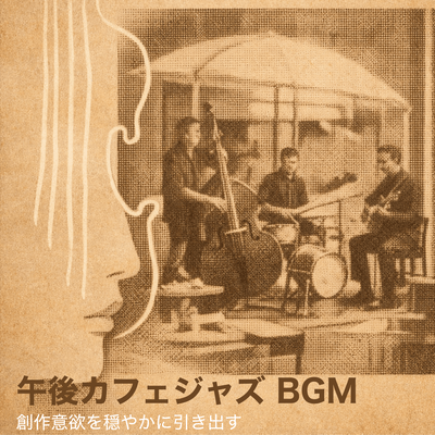 Afternoon Cafe Jazz BGM gently brings out your creative desire Front Cover