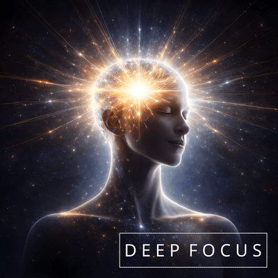 Keep Calm and Deep Focus - Music for Studying, Concentration, Focus, Brain, Memory & Exams Front Cover