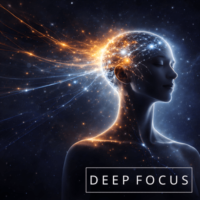 Deep Focus Music for Work & Study Front Cover