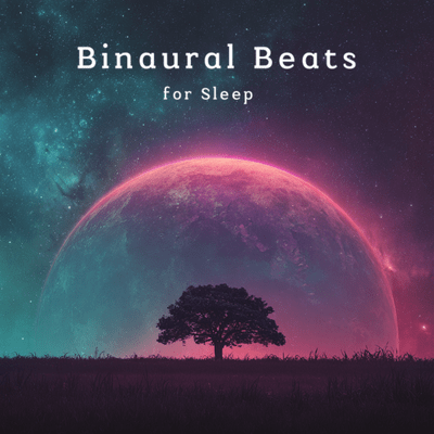 Binaural Beats for Deep Rest & Stress Relief Front Cover