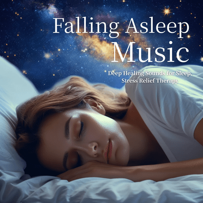 Falling Asleep Music - Deep Healing Sounds for Sleep, Stress Relief Therapy Front Cover