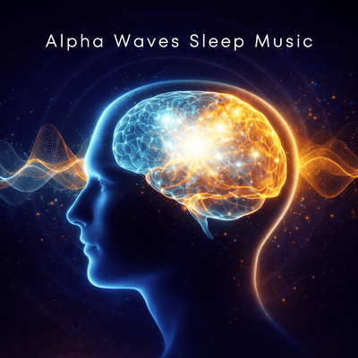 Alpha Wave Goodnight Sound for Deep Relaxation Front Cover