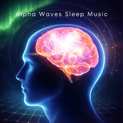 Calming Alpha-Wave for Better Sleep Front Cover