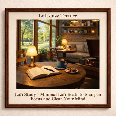 Lofi Study - Minimal Lofi Beats to Sharpen Focus and Clear Your Mind Front Cover