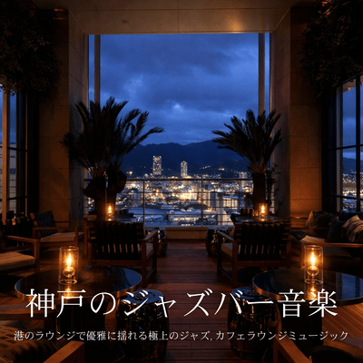 Kobe Jazz Bar Music: Premium Jazz Swaying Elegantly in a Port Lounge, Cafe Lounge Music Front Cover