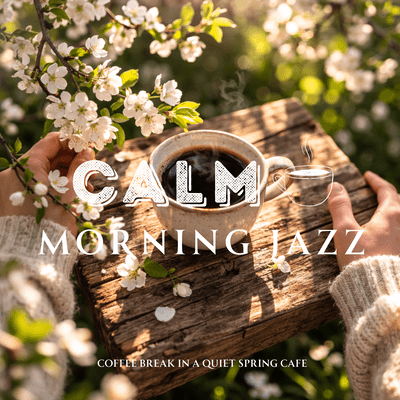 Calm Morning Jazz - Coffee Break in a Quiet Spring Cafe Front Cover