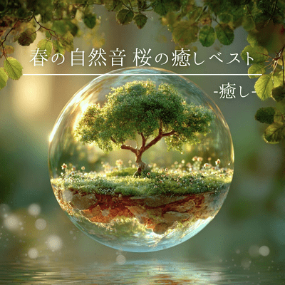 Spring Nature Sounds - Best for Relaxing with Cherry Blossoms - Healing Front Cover