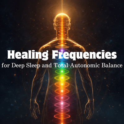 Healing Frequencies for Deep Sleep and Total Autonomic Balance Front Cover