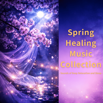 Spring Healing Music Collection - Sounds of Deep Relaxation and Sleep - Front Cover