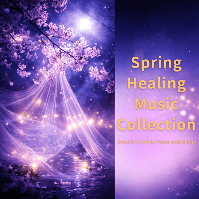 Spring Healing Music Collection - Sounds of Inner Peace and Sleep - Front Cover