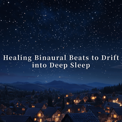 Healing Binaural Beats to Drift into Deep Sleep Front Cover