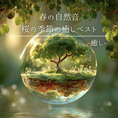 Spring Nature Sounds - Best of Spring Night Healing with Cherry Blossoms - Healing Front Cover