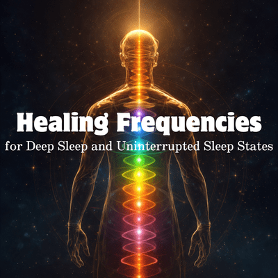 Healing Frequencies for Deep Sleep and Uninterrupted Sleep States Front Cover