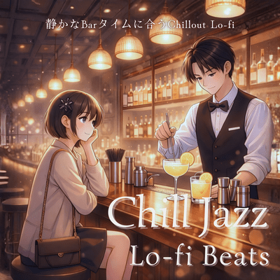 Chill Jazz Lo -fi Beats - Perfect for a quiet bar time. Front Cover