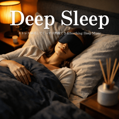 Deep Sleep Stress Relief for Deep Restful Sleep Soothing Sleep Music Front Cover