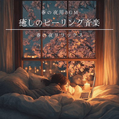 Relaxing Healing Music for Spring Nights - Relaxing Spring Nights Front Cover