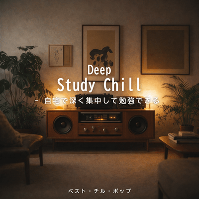 Deep Study Chill - Deeply Focus and Study at Home - Best Chill Pop - Front Cover