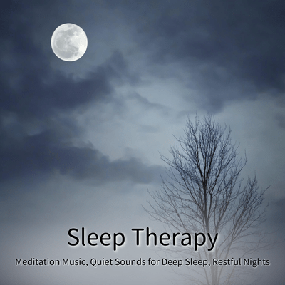 Sleep Therapy - Meditation Music, Quiet Sounds for Deep Sleep, Restful Nights Front Cover