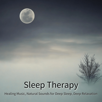 Sleep Therapy - Healing Music, Natural Sounds for Deep Sleep, Deep Relaxation Front Cover