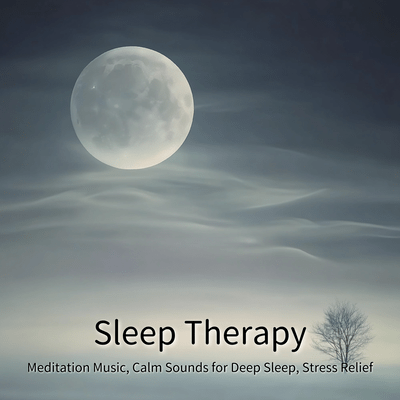 Sleep Therapy - Meditation Music, Calm Sounds for Deep Sleep, Stress Relief Front Cover