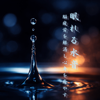 The sound of water helps you sleep. Relieves brain fatigue and heals the mind and body. Front Cover