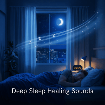 Deep Sleep Healing Sounds Front Cover