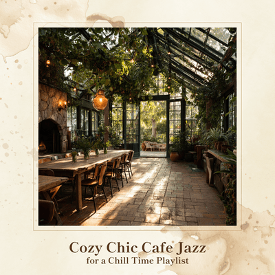 Cozy Chic Cafe Jazz for a Chill Time Playlist Front Cover