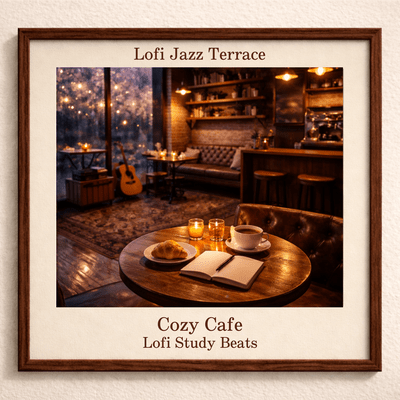 Cozy Cafe: Lofi Study Beats Front Cover