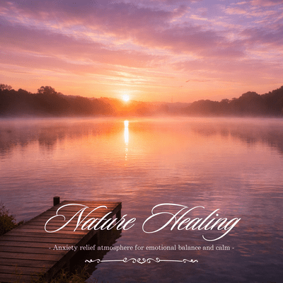 Nature Healing - Anxiety relief atmosphere for emotional balance and calm - Front Cover
