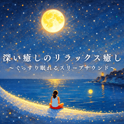 Deep relaxation and healing - Sleep sounds to help you sleep soundly. Front Cover