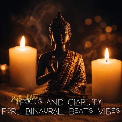 High Vibration Focus and Clarity for Binaural Beats Vibesのジャケット写真