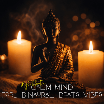 High Vibration Calm Mind for Binaural Beats Vibes Front Cover