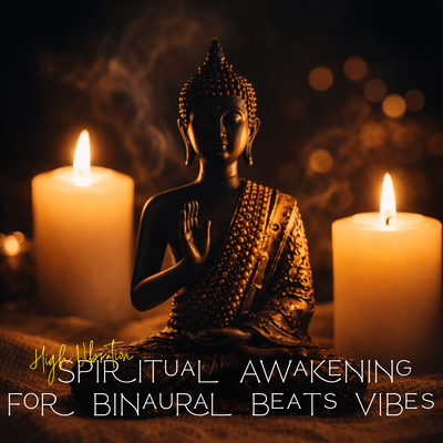 High Vibration Spiritual Awakening for Binaural Beats Vibes Front Cover