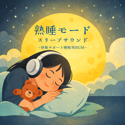 Deep Sleep Mode Sleep Sounds ~Background Music for Sleep Support~ Front Cover
