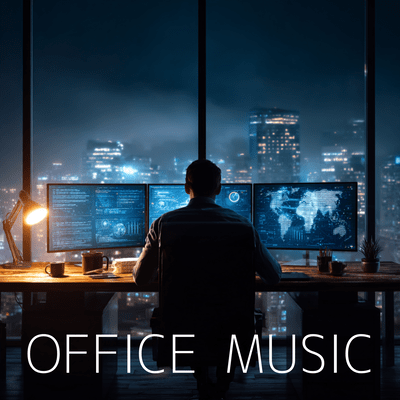 Work Music: Maximum Focus, Office Work, Deep Concentration and Productivity Front Cover