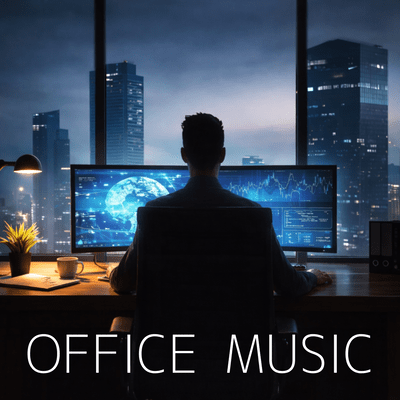 Work Music: Intense Focus, Office Work, Concentration and Efficiency Front Cover