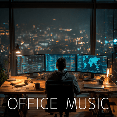 Work Music: Strong Focus, Office Work, Concentration and Performance Front Cover