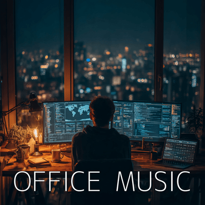 Work Music: Pure Focus, Office Work, Deep Concentration and Efficiency Front Cover