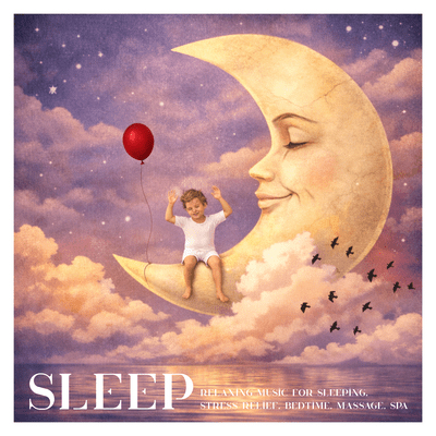 Sleep: Relaxing Music for Sleeping, Stress Relief, Bedtime, Massage, Spa Front Cover