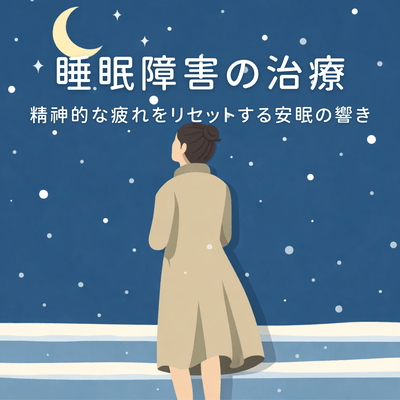 Treatment for sleep disorders: The soothing sounds of restful sleep that reset mental fatigue. Front Cover