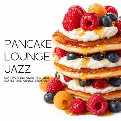 Pancake Lounge Jazz: Soft Morning Glow and Vibes, Coffee Time, Gentle Breakfast Front Cover