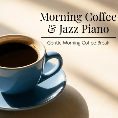 Morning Coffee & Jazz Piano - Gentle Morning Coffee Break Front Cover