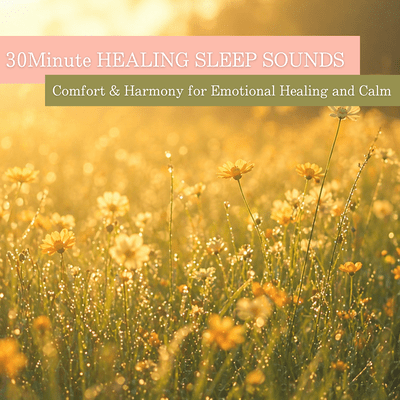 30Minute HEALING SLEEP SOUNDS Comfort & Harmony for Emotional Healing and Calm Front Cover
