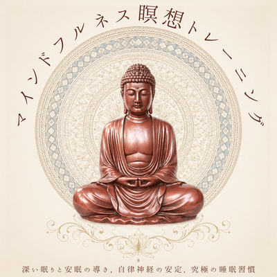 Mindfulness Meditation Training: Guiding you to deep and restful sleep, stabilizing the autonomic nervous system, and the ultimate sleep habit. Front Cover