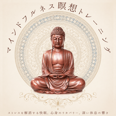 Mindfulness Meditation Training: Relieve Stress, Promote Better Sleep, Mental and Physical Recovery, and Achieve Deep Rest Front Cover