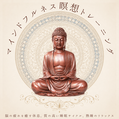Mindfulness Meditation Training: Rest to Heal Brain Fatigue, High-Quality Sleep Cycle, Deep Sleep Relaxation Front Cover