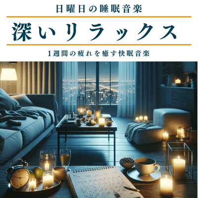 Sunday Sleep Music: Deep Relaxation, Music to Soothe the Week's Fatigue and Help You Sleep Well Front Cover
