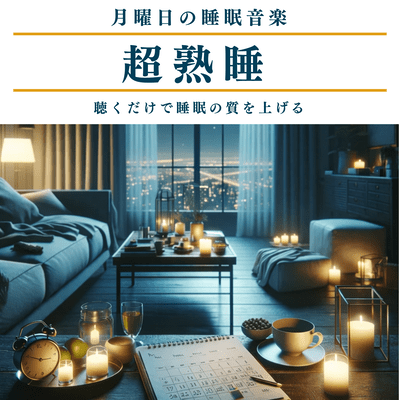Monday's Sleep Music: Deep Sleep - Improve Your Sleep Quality Just by Listening Front Cover
