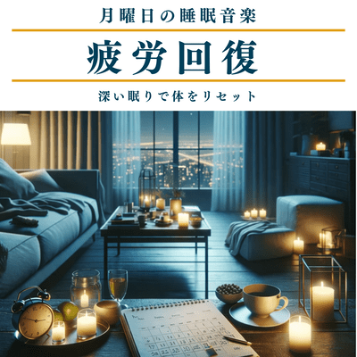 Monday's sleep music: Recover from fatigue and reset your body with deep sleep. Front Cover