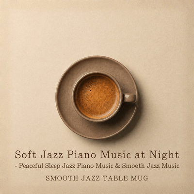 Soft Jazz Piano Music at Night - Peaceful Sleep Jazz Piano Music & Smooth Jazz Musicのジャケット写真